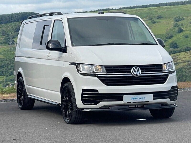 White Used 2021 VW T6.1 Startline Van | £19,450 (Super price) - Image 1/4