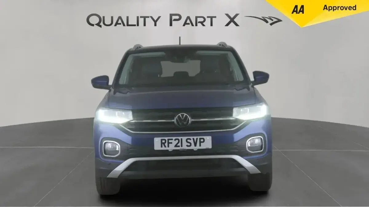 Used VW T-Cross SEL 2021 Blue SUV