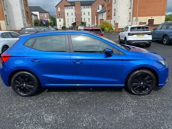 Used Seat Ibiza SE Technology 2022 Blue Hatchback