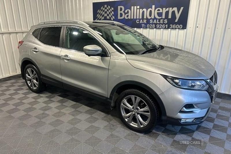 Silver Used 2018 Nissan Qashqai N-Connecta SUV | £9,450 (Fair price) - Image 1/1