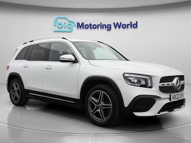 White Used 2022 Mercedes GLB200 AMG line SUV | £20,800 (Good price) - Image 1/4