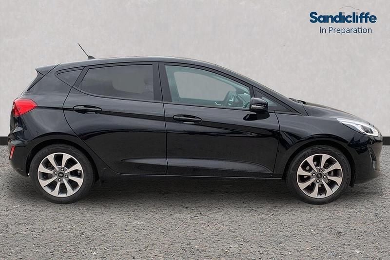 Used Ford Fiesta Trend 95 HP (69 kW) 2021 Black Hatchback
