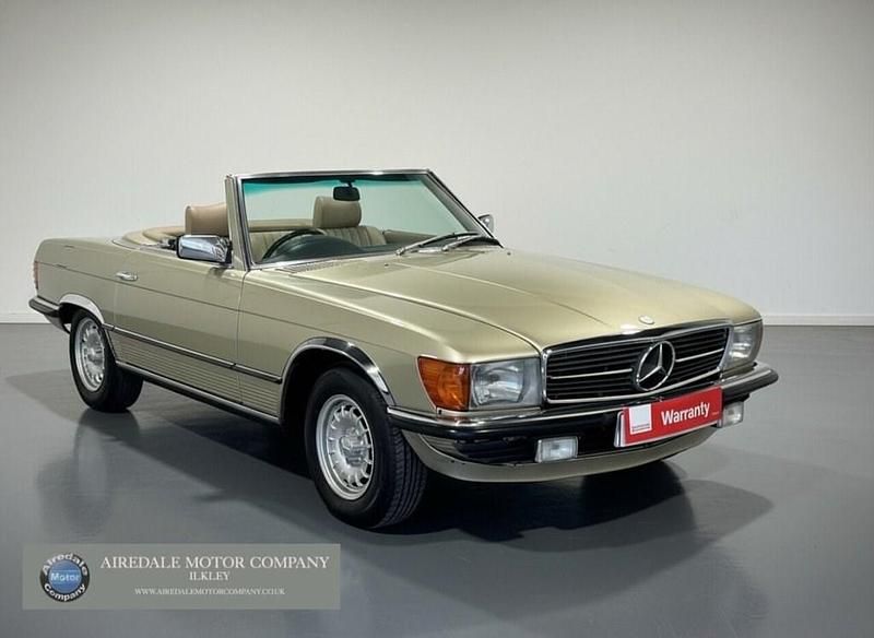 Used Mercedes SL280 185 HP (136 kW) 1984 Green Cabriolet