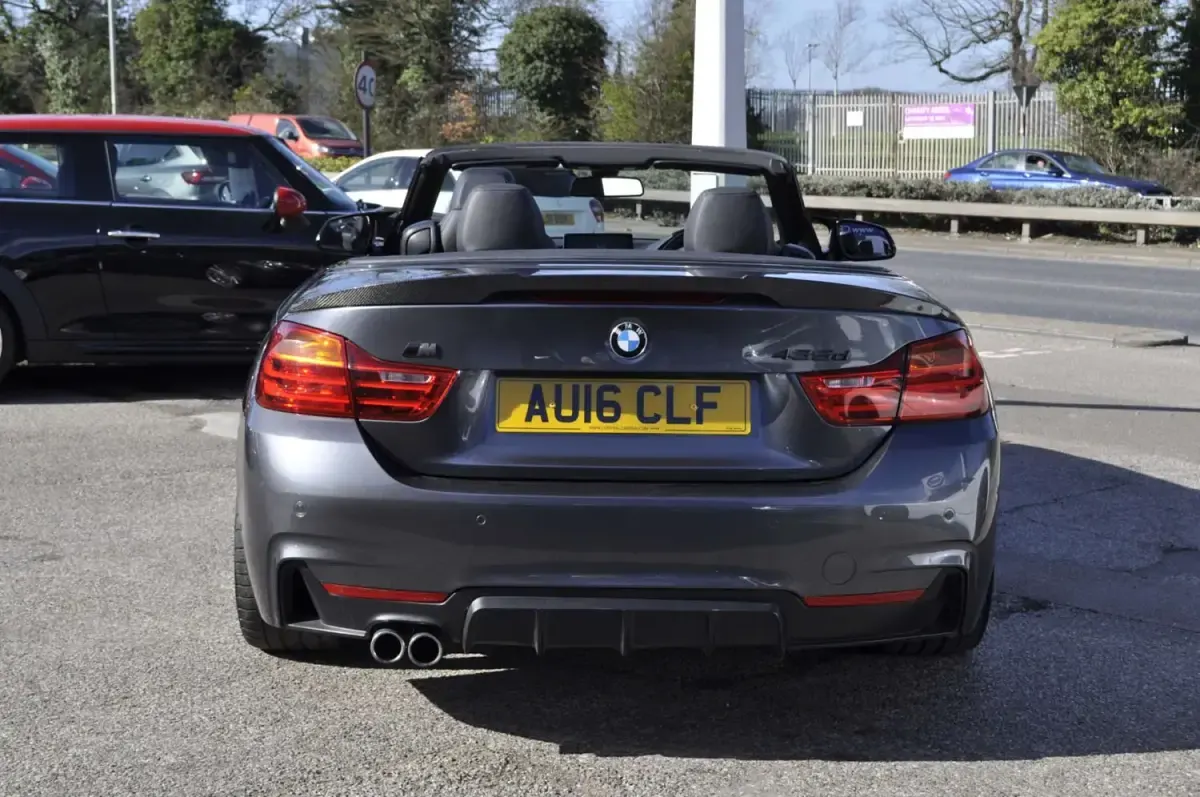 Usado BMW 435 M Sport 2016 Cinzento Cabrios