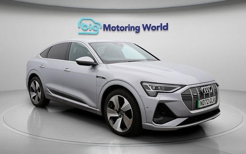 Used Audi e-tron Sportback S-Line 300 kW (408 HP) 2022 Silver SUV
