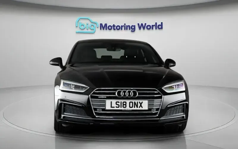Used Audi A5 Sportback S-Line 252 HP (185 kW) 2018 Black Hatchback