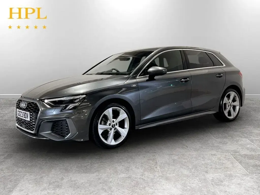 Used Audi A3 Sportback S-Line 150 HP (110 kW) 2023 Grey Hatchback