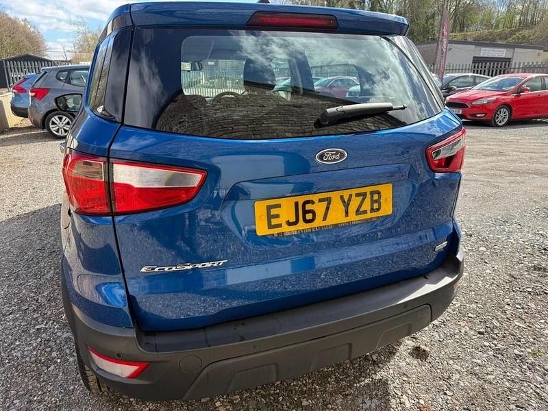 Used Ford Ecosport Zetec 125 HP (91 kW) 2018 Blue SUV