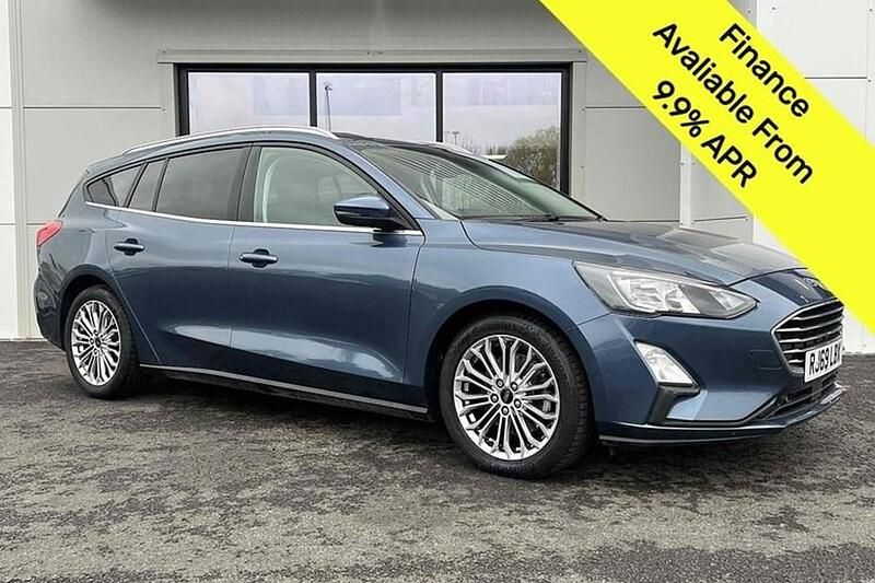 Blue Used 2020 Ford Focus Titanium X Estate | £8,895 (Good price) - Image 1/1
