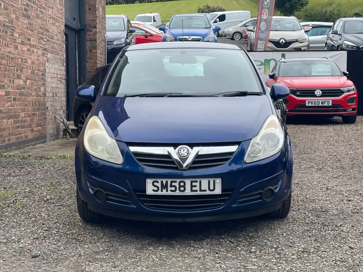 Used Vauxhall Corsa 2009 Blue Hatchback