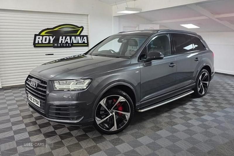 Grey Used 2017 Audi Q7 S-Line SUV | £24,500 (Fair price) - Image 1/1
