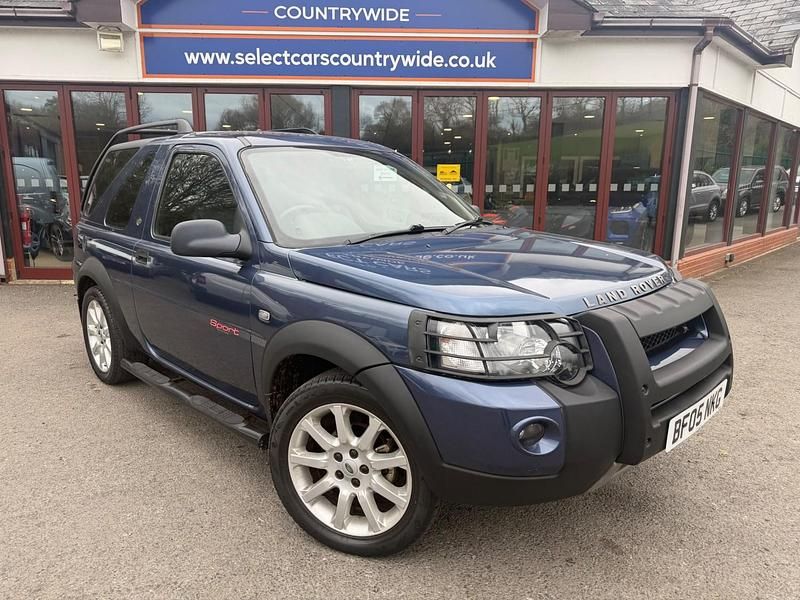 Used Land Rover Freelander 110 HP (80 kW) 2005 Blue SUV