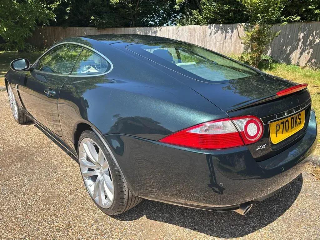 Used Jaguar XK 300 HP (220 kW) 2008 Green Coupe