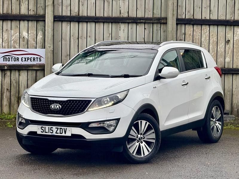 Used Kia Sportage 134 HP (98 kW) 2015 White SUV