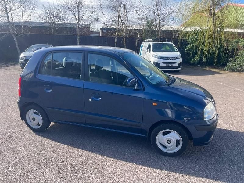 Used Hyundai Atos 62 HP (45 kW) 2007 Blue Hatchback