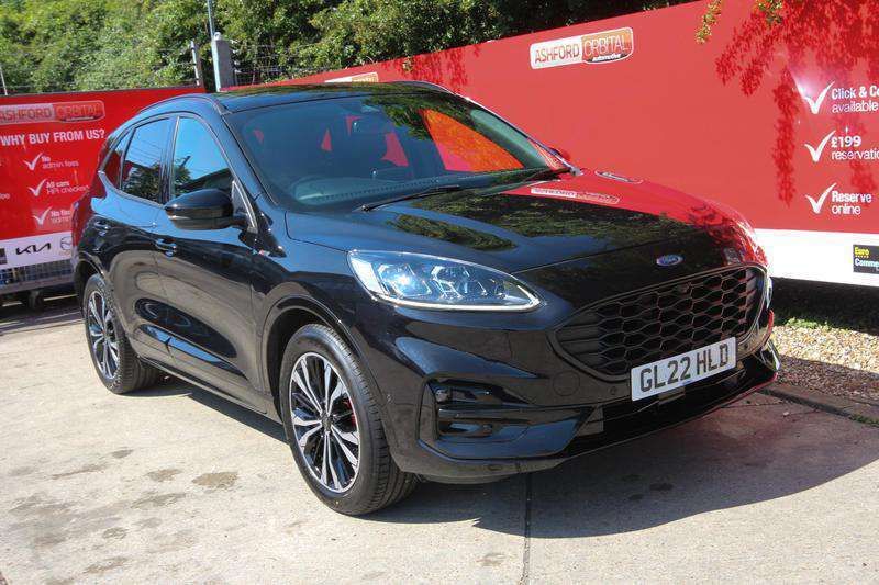 Black Used 2022 Ford Kuga ST-Line X SUV | £24,295 (A bit pricey) - Image 1/2