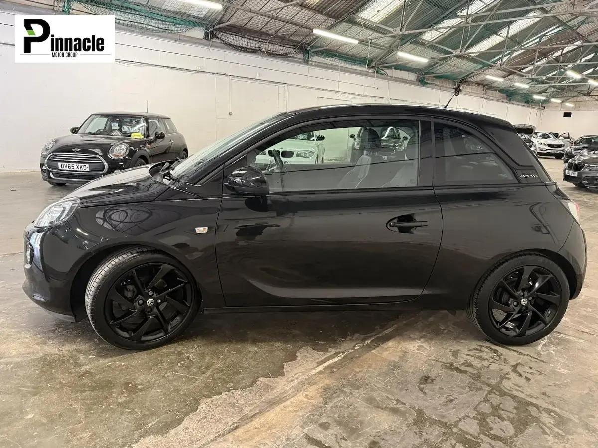 Used Vauxhall Adam S 70 HP (51 kW) 2017 Black Hatchback