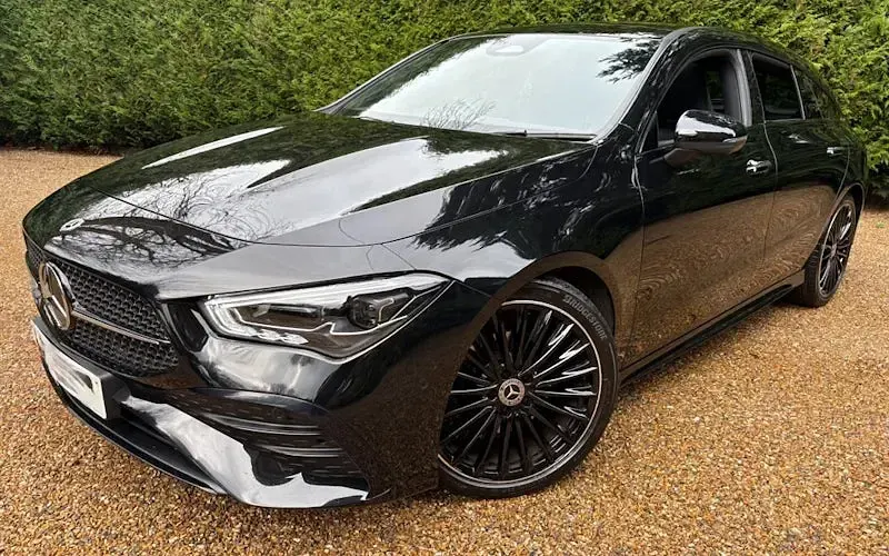 Used Mercedes CLA180 AMG line 136 HP (100 kW) 2024 Black Coupe