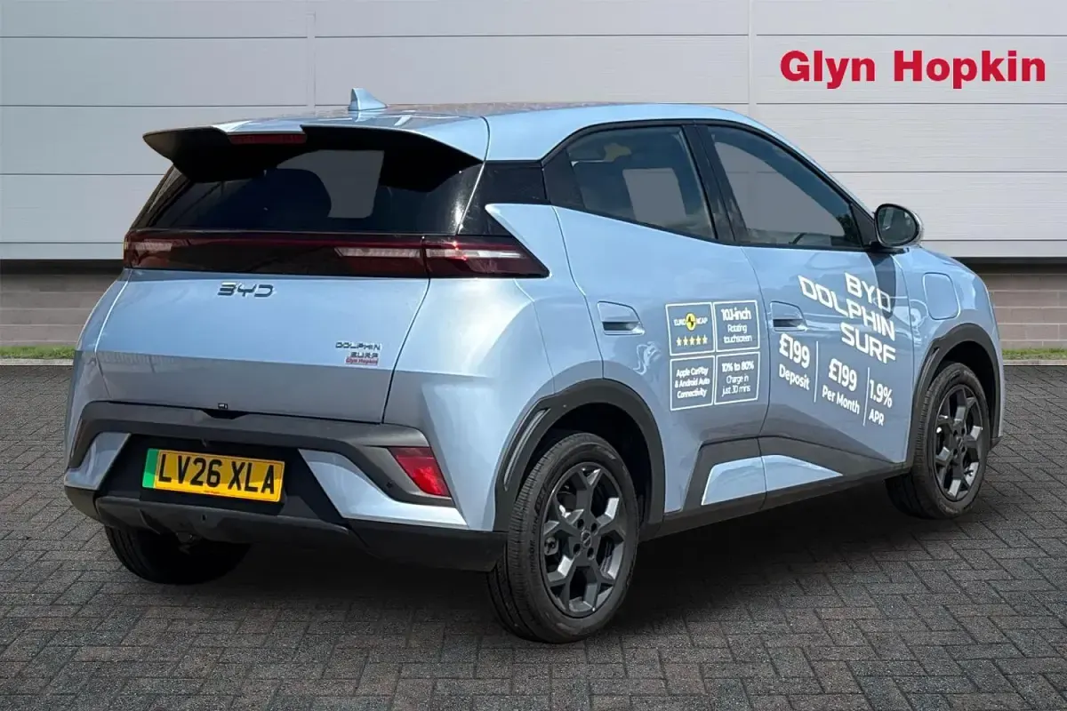New BYD Dolphin Boost 64 kW (88 HP) 2026 Blue Hatchback