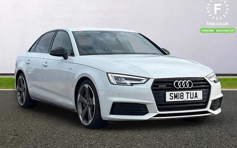 Used Audi A4 Comfort 252 HP (185 kW) 2018 White Sedan