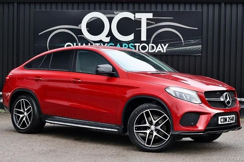 Red Used 2015 Mercedes GLE350 AMG line Coupe | £23,995 (Fair price) - Image 1/1
