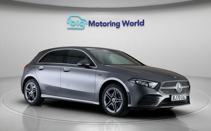 Grey Used 2020 Mercedes A250 AMG line Hatchback | £16,800 (Fair price) - Image 1/4