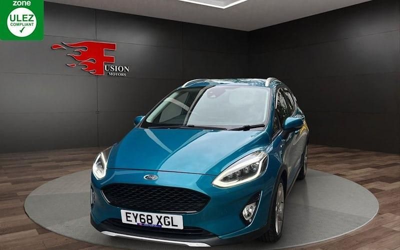 Blue Used 2018 Ford Fiesta Active Hatchback | £12,400 (Fair price) - Image 1/4