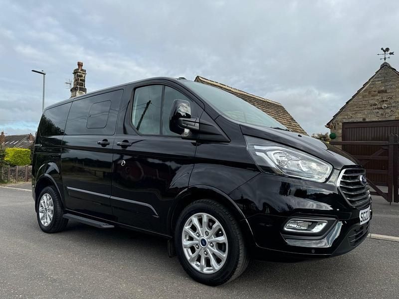 Black Used 2022 Ford Tourneo Custom Titanium MPV | £17,990 - Image 1/4