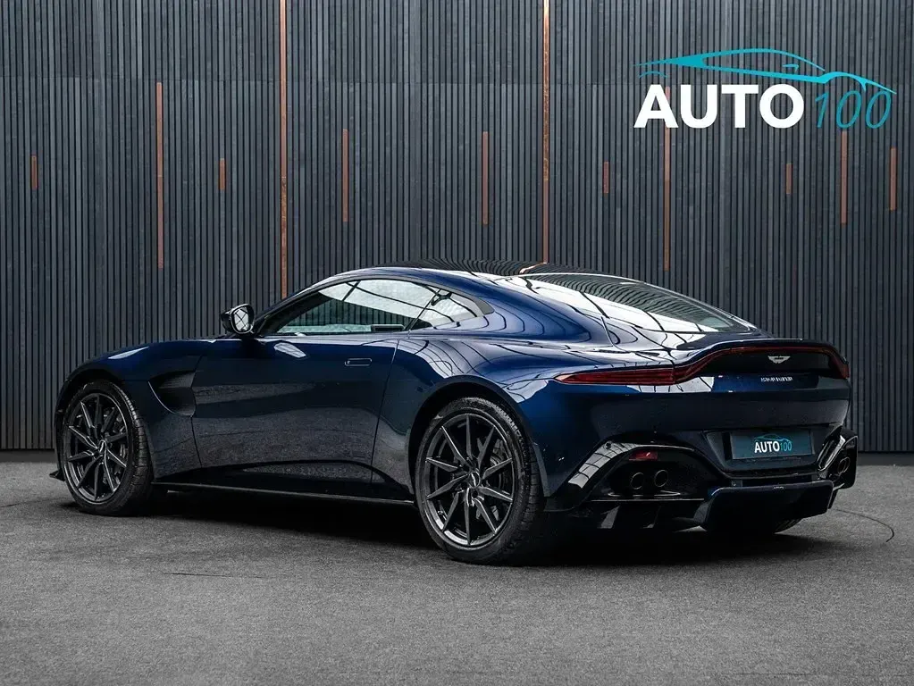 Used Aston Martin V8 Vantage 510 HP (375 kW) 2019 Blue Coupe