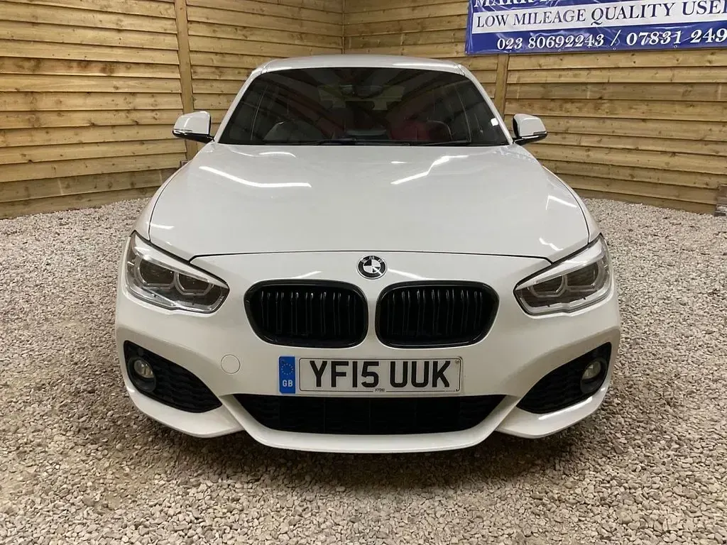 Used BMW 116 M Sport 116 HP (85 kW) 2015 White Hatchback