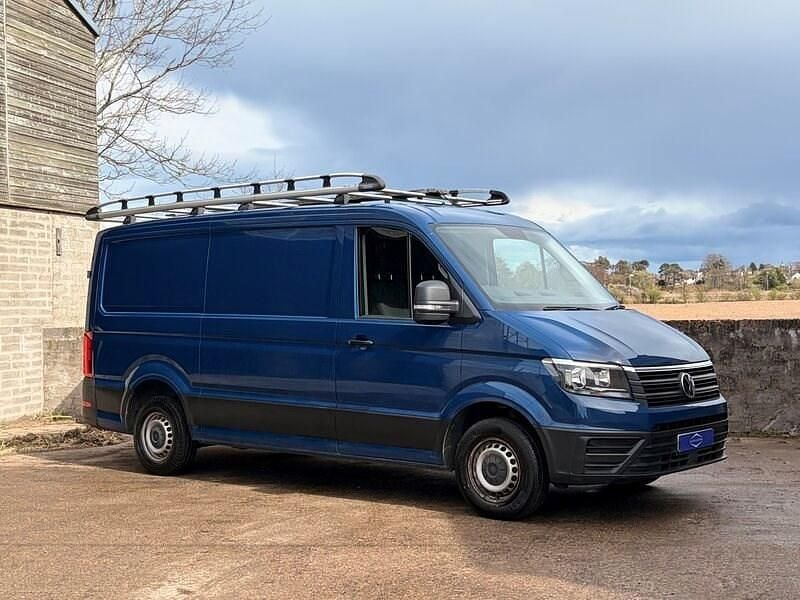 Begagnad VW Crafter Startline 140 HK (102 kW) 2019 Blå Van