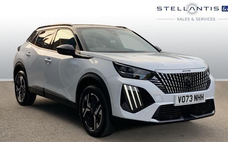 White Used 2023 Peugeot 2008 GTi SUV | £20,448 (Fair price) - Image 1/4