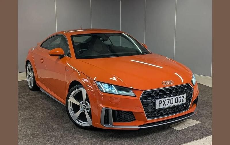Used Audi TT S-Line 194 HP (142 kW) 2020 Orange Coupe
