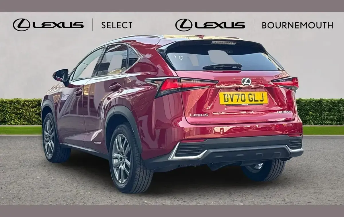Used Lexus NX300h 194 HP (142 kW) 2020 Red SUV