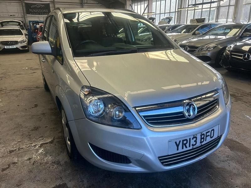 Used Vauxhall Zafira 2013 Silver MPV