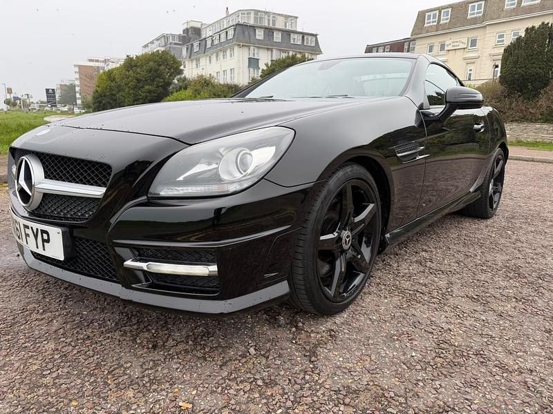 Used Mercedes SLK250 AMG 2012 Black Cabriolet
