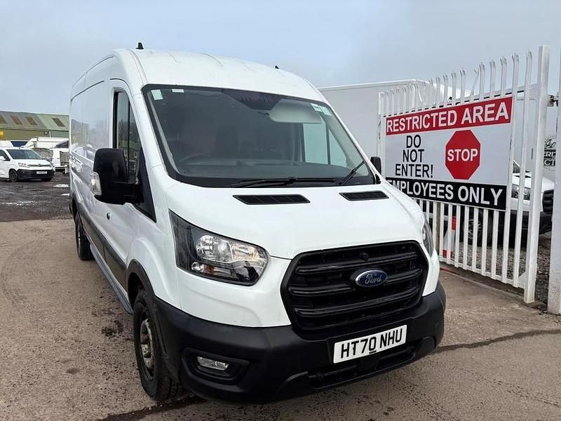 Used Ford Transit 130 HP (95 kW) 2021 White Van
