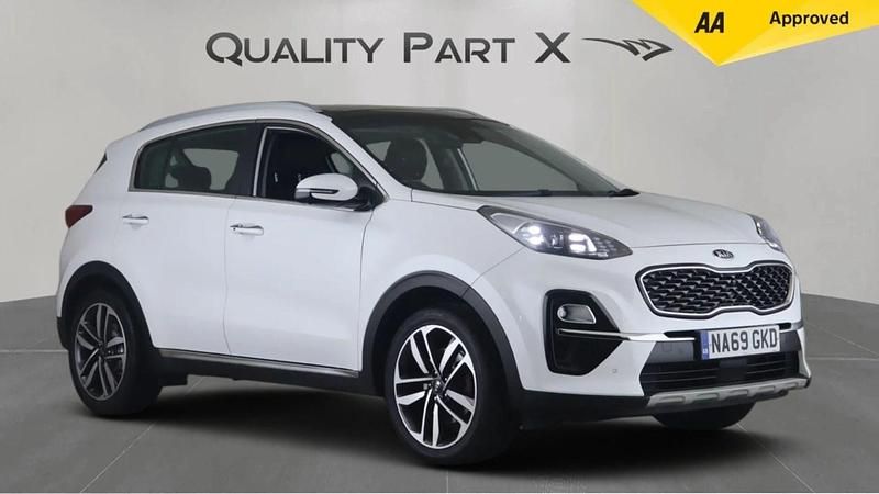 Used Kia Sportage 134 HP (98 kW) 2019 White SUV