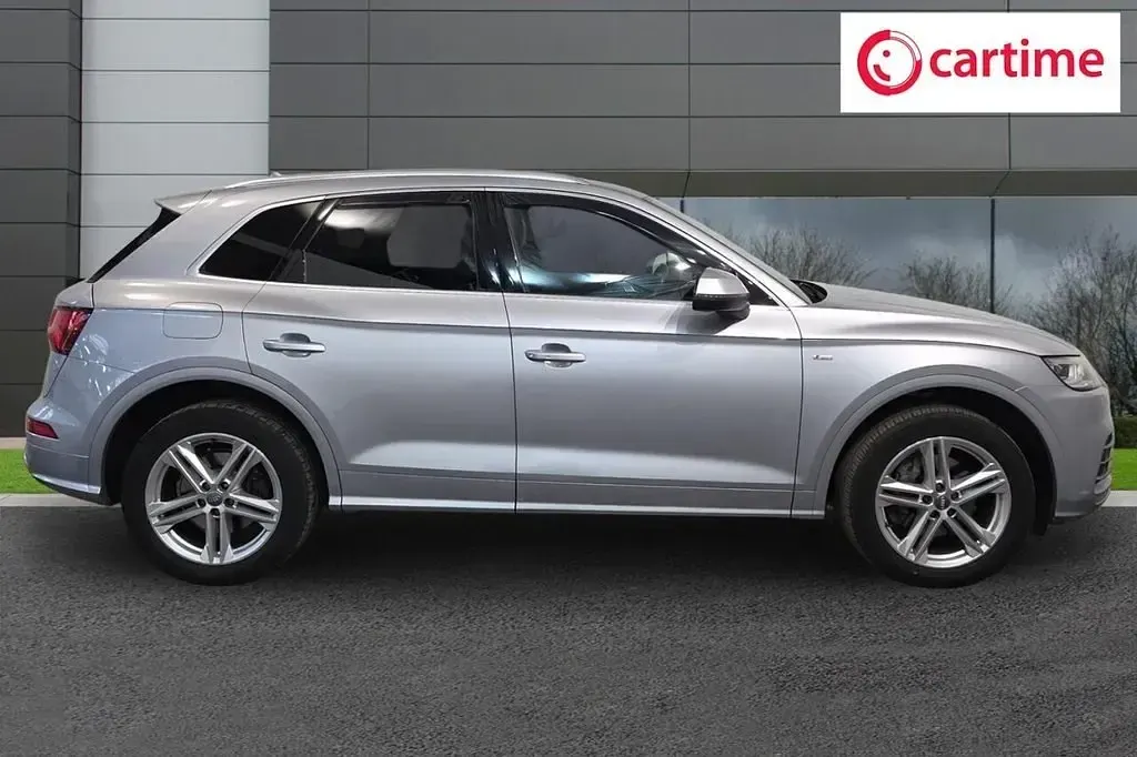 Begagnad Audi Q5 S-Line 190 HK (139 kW) 2019 Silver SUV
