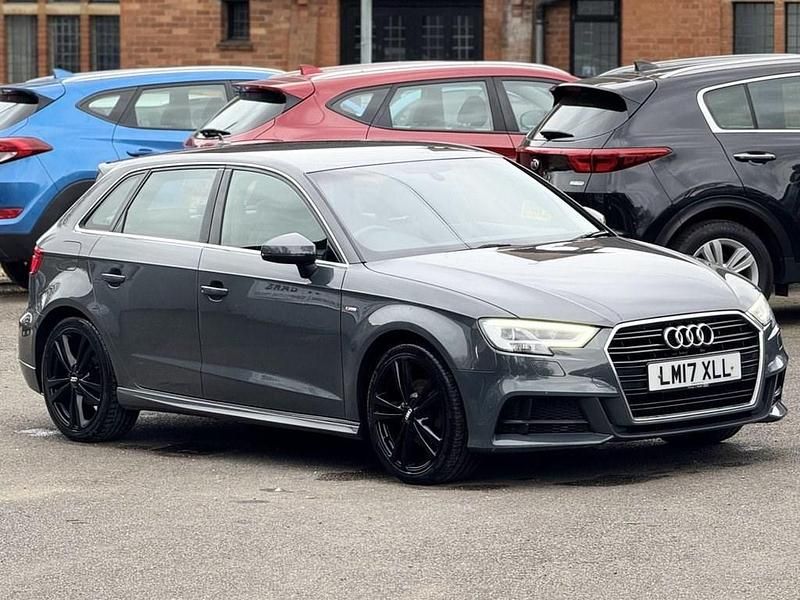 Used Audi A3 Sportback S-Line 150 HP (110 kW) 2017 Grey Hatchback