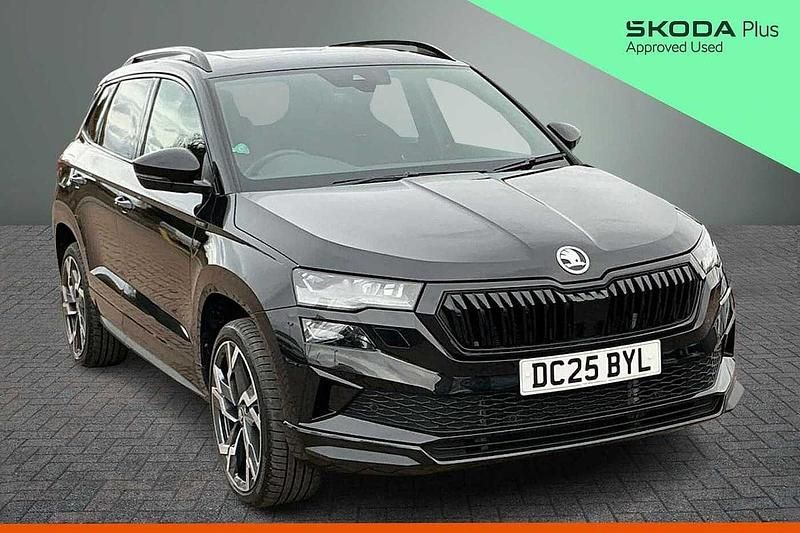 Used Skoda Karoq SportLine 110 HP (80 kW) 2025 Black magic pearl effect SUV