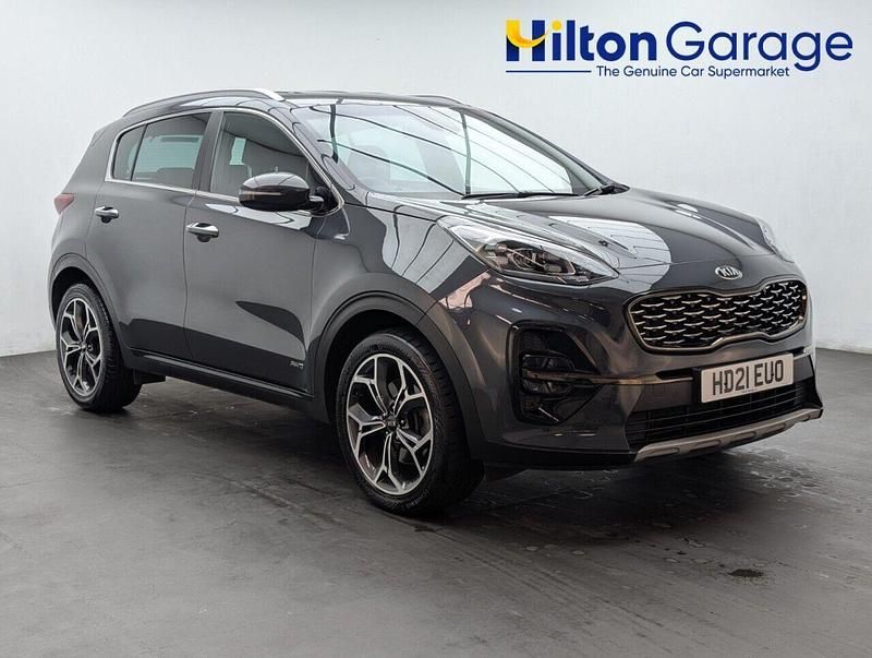 Grey Used 2021 Kia Sportage GT-Line SUV | £18,150 (Good price) - Image 1/4