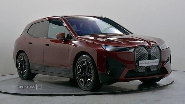 Red Used 2022 BMW iX M Sport SUV | £32,995 (Good price) - Image 1/4