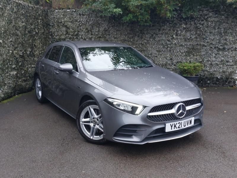 Grey Used 2021 Mercedes A250 AMG line Hatchback | £17,998 (Fair price) - Image 1/4