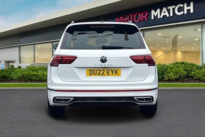 Used VW Tiguan R-line 150 HP (110 kW) 2022 White SUV
