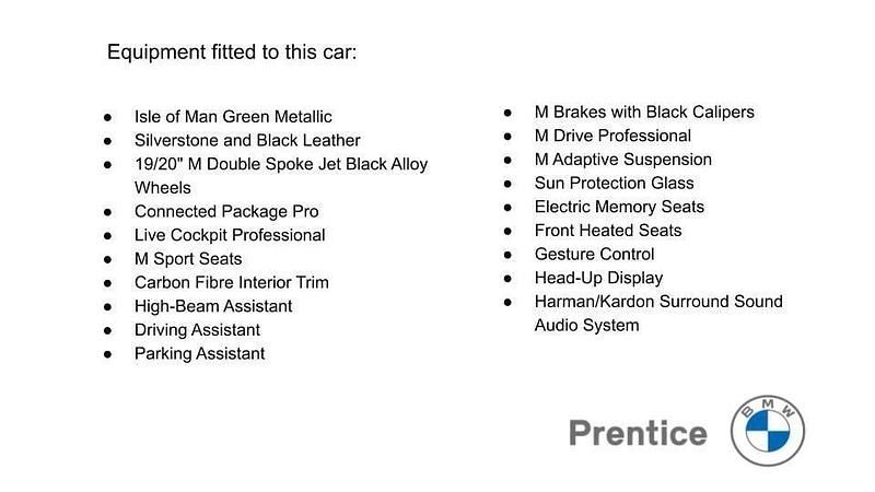 Green Used 2021 BMW M3 Competition Edition | £50,995 (Super price) - Image 1/1