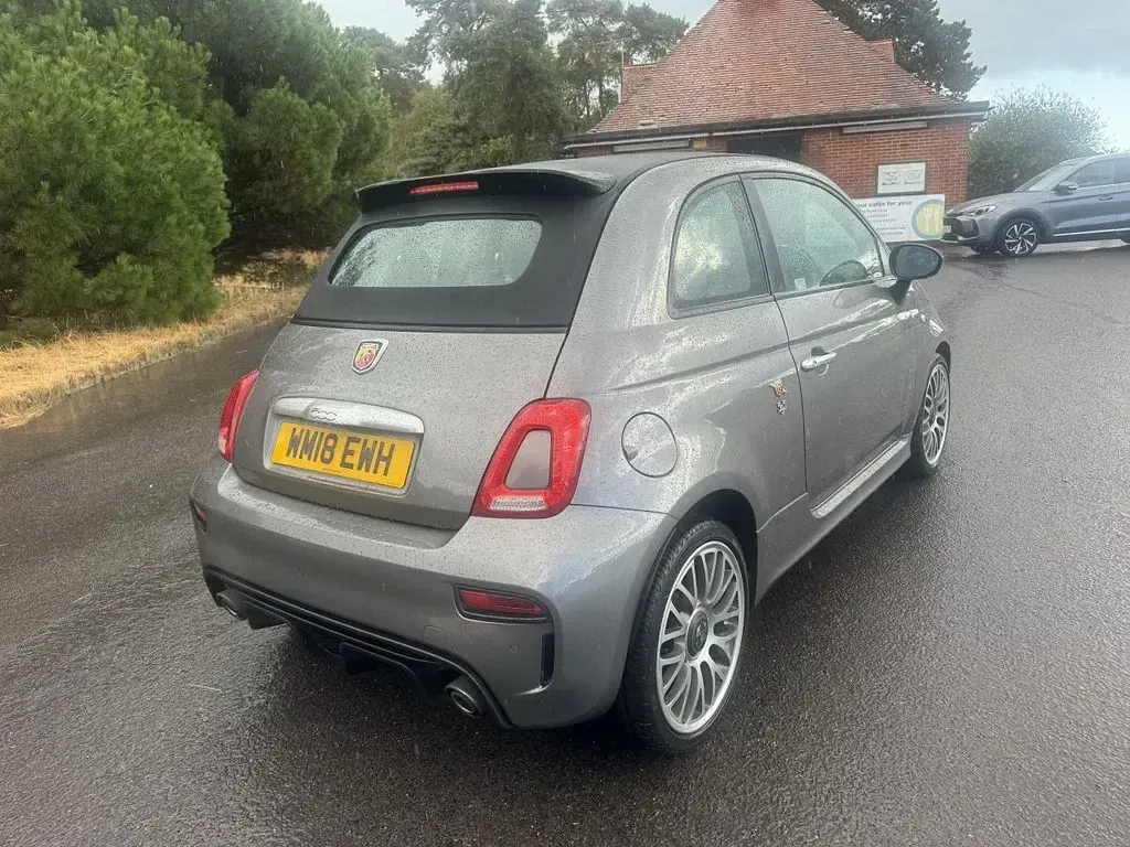 Used Abarth 595 2018 Grey Cabriolet
