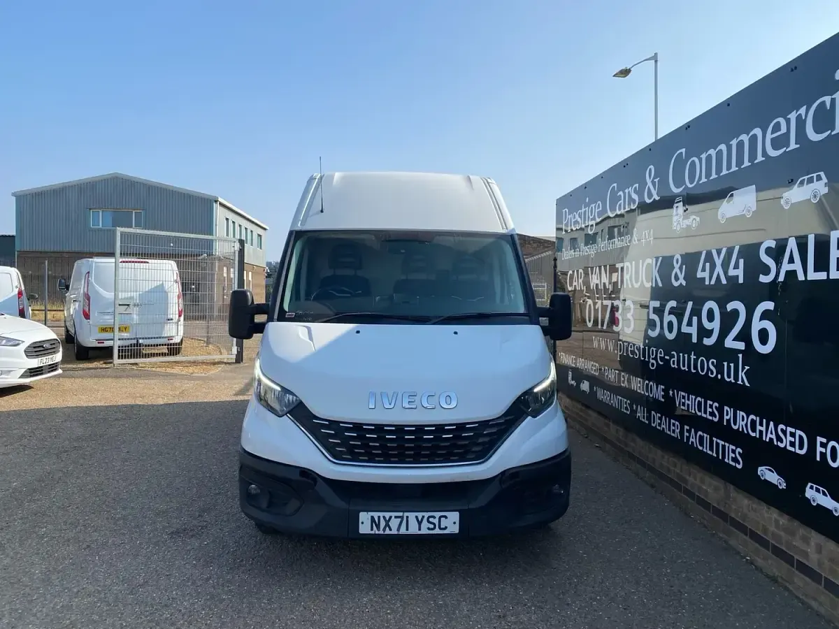 Used Iveco Daily 136 HP (100 kW) 2021 White Van