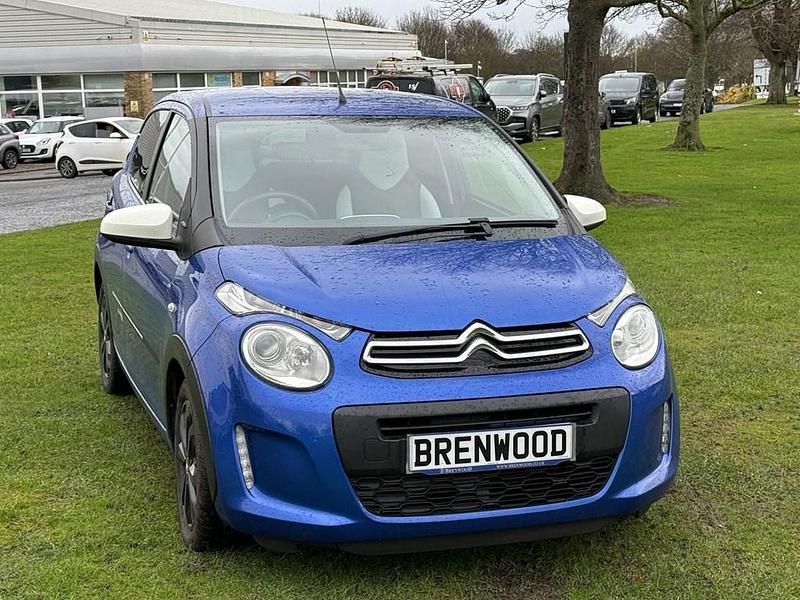 Begagnad Citroën C1 72 HK (52 kW) 2020 Blå Halvkombi