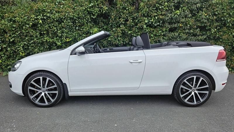 Used VW Golf Cabriolet GT 140 HP (102 kW) 2014 White Cabriolet